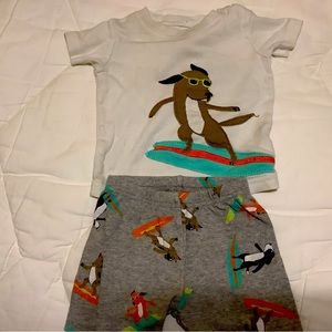 Carters  boy short set